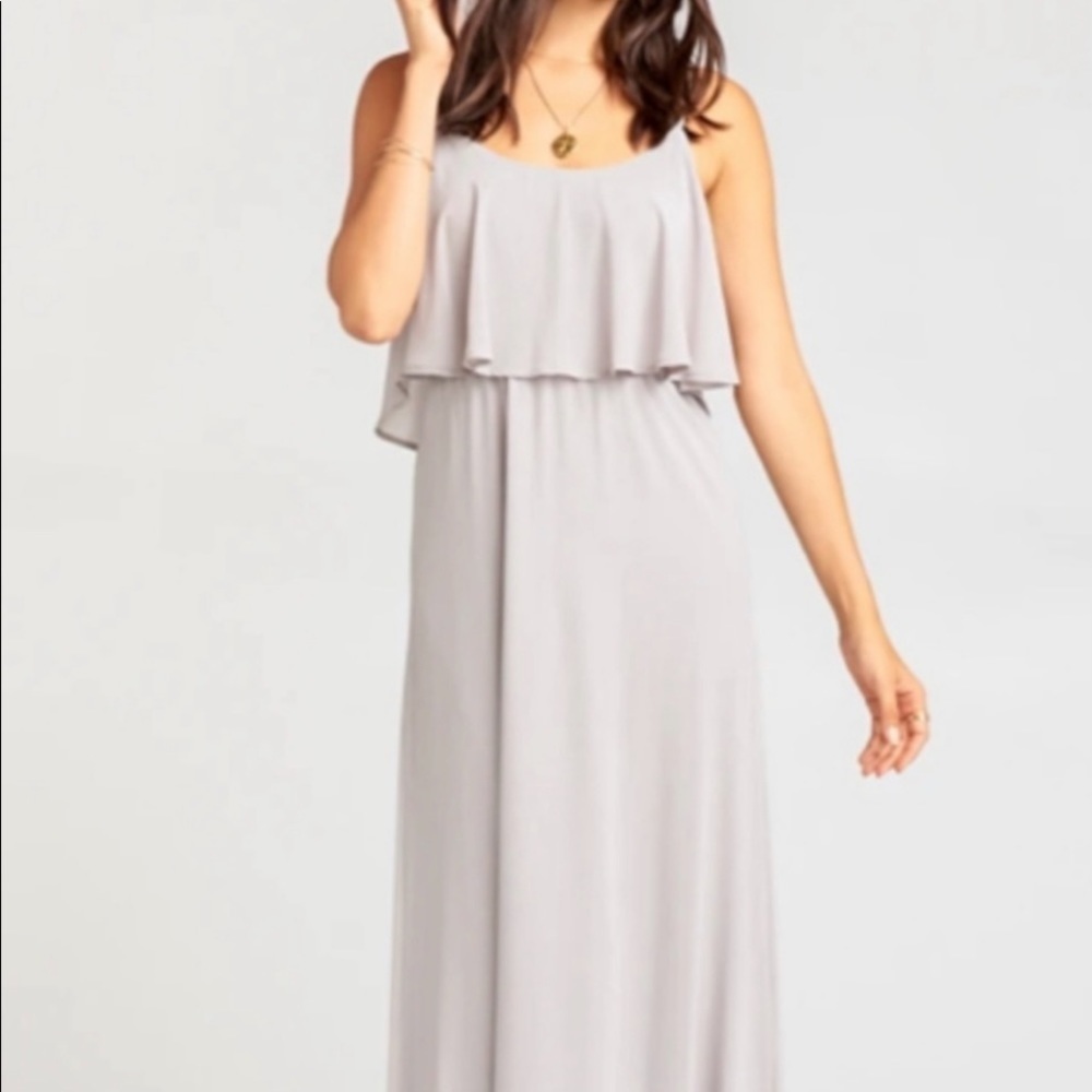 Show Me Your Mumu NWT Caitlin Ruffle maxi dress - Picture 2 of 16